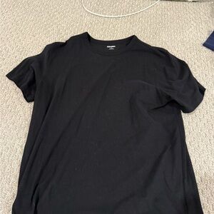 Black Crew Neck T-Shirt